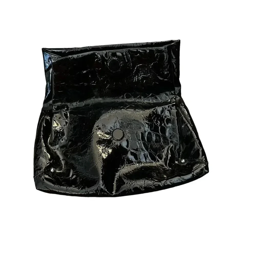 Guess Black Leather Clutch